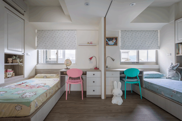 90㎡两娃之家,每1㎡都安排的明明白白,爽死强迫症的节奏!