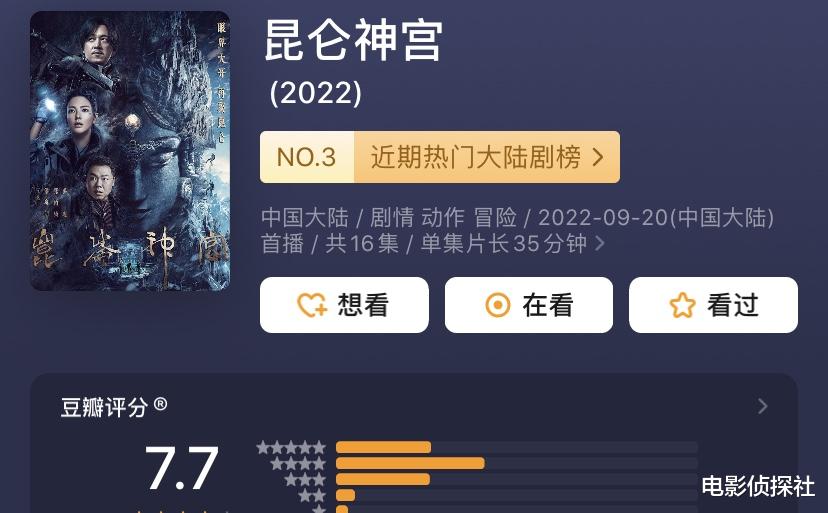 昆仑神宫|《昆仑神宫》高开低走,一星刷满屏,观众的差评理由出奇一致