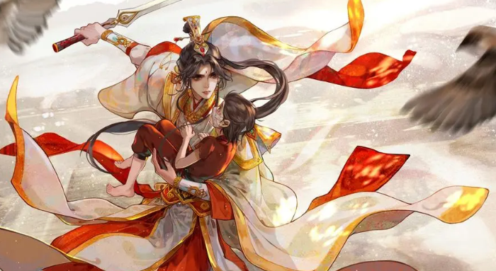 谢怜|世人皆知血雨探花之名，却不知它因何而来，花城探的是花护的是人