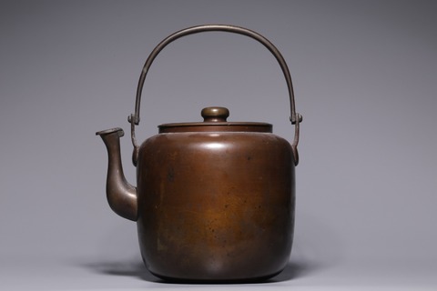 |民国，铜提梁壶