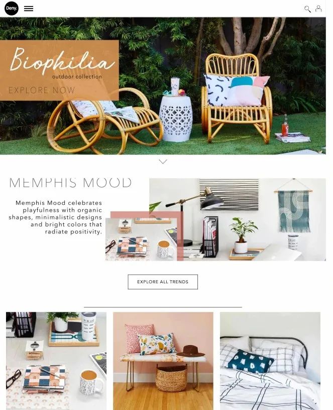 Shopify独立站店铺样式展示——家居与装饰类