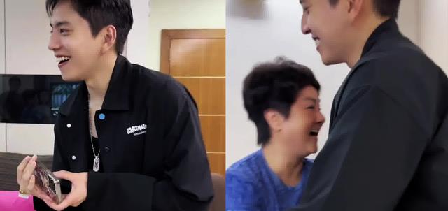 蔡卓宜|蔡卓宜时隔4年回家过年,分享男友王大陆见家长视频