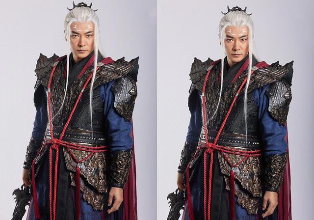 于波|《长月烬明》90后男神于波，饰演上古妖王谛冕，他的童博惊艳童年