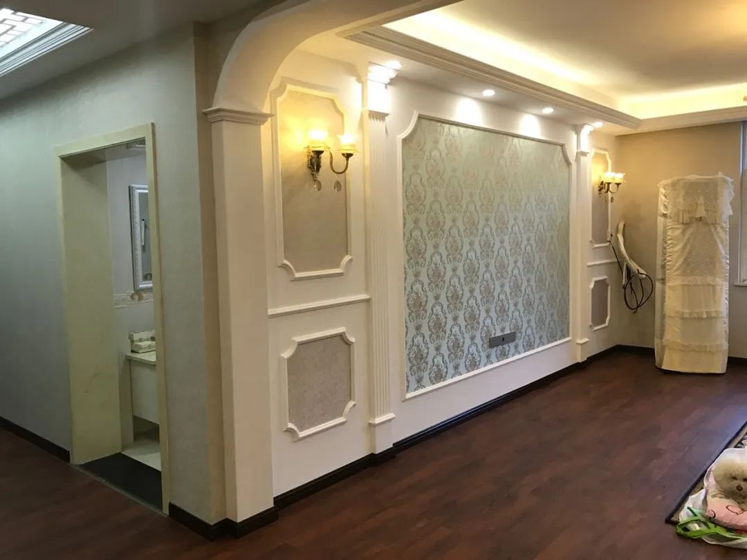 婆婆装的简欧婚房,老公带我看了效果,确实是个惊喜