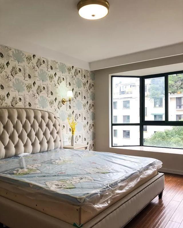 10万装出113㎡时尚北欧风，你与样板间的差距也许就是这面背景墙