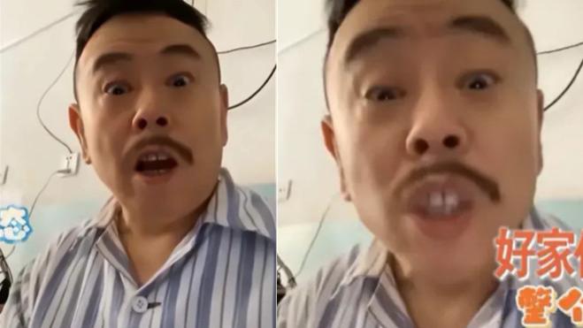 |喝假酒中毒了？潘长江穿病号服胡言乱语似疯子，表情夸张疑患痴呆