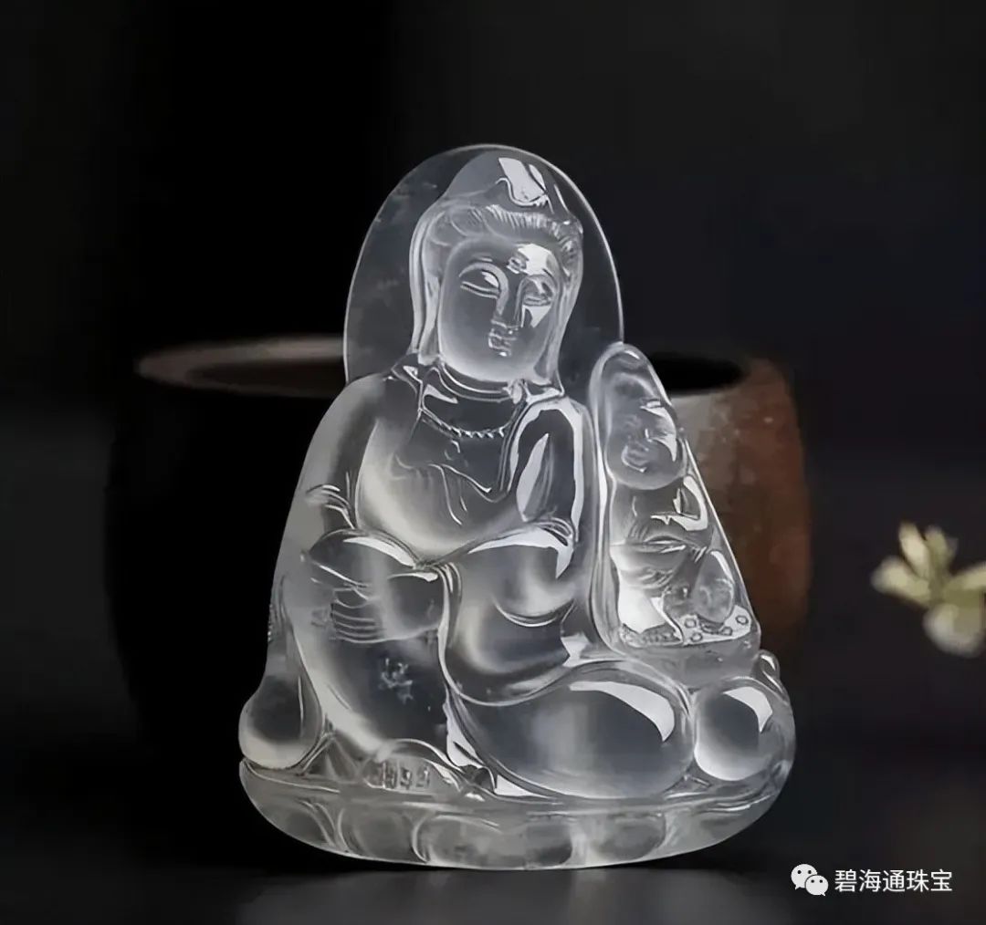 翡翠|项京讲堂-翡翠观音玉佛