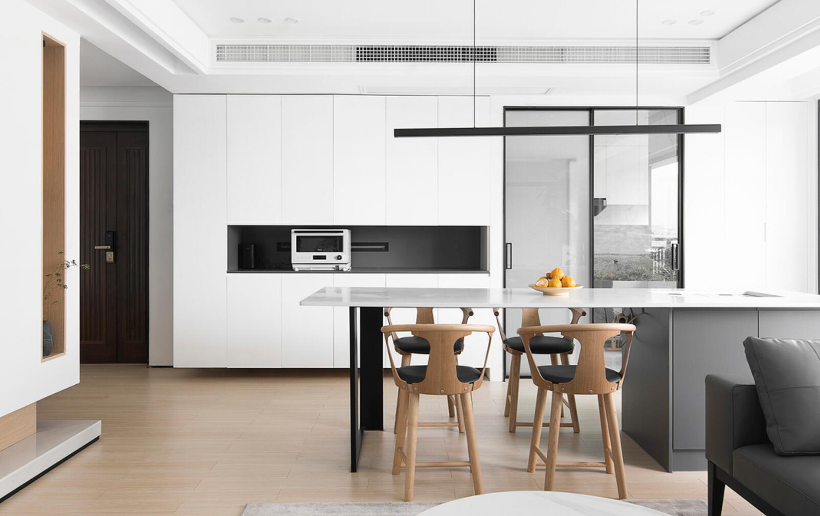 极简风不愧是最火的风格!她118㎡家,犹如美术馆一般,空灵洁净