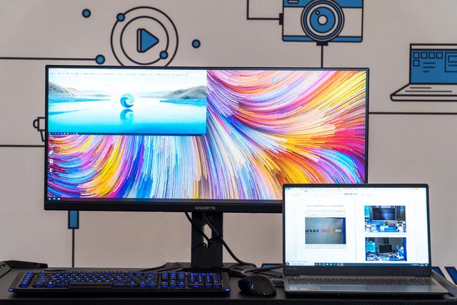 技嘉|“上得厅堂下得厨房”的生产力显示器—技嘉M34WQ图赏