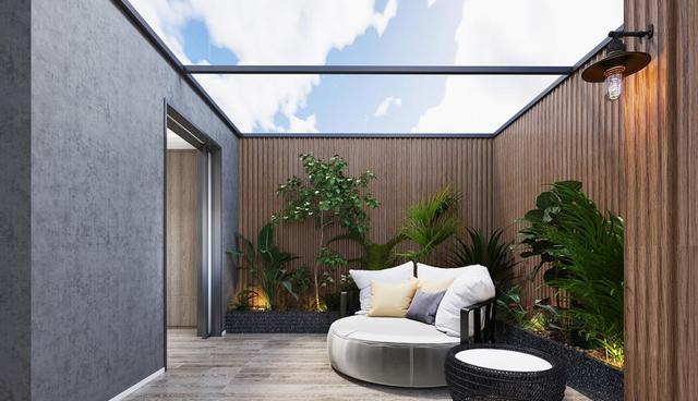 255三层底复式硬装现场,地下室封成阳光房,平层价格装出别墅范