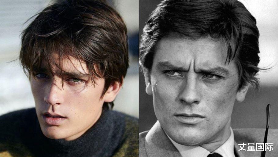 刘晓庆|阿兰德龙当年被封为法国第一美男,28岁儿子神传承帅基因不输老爸