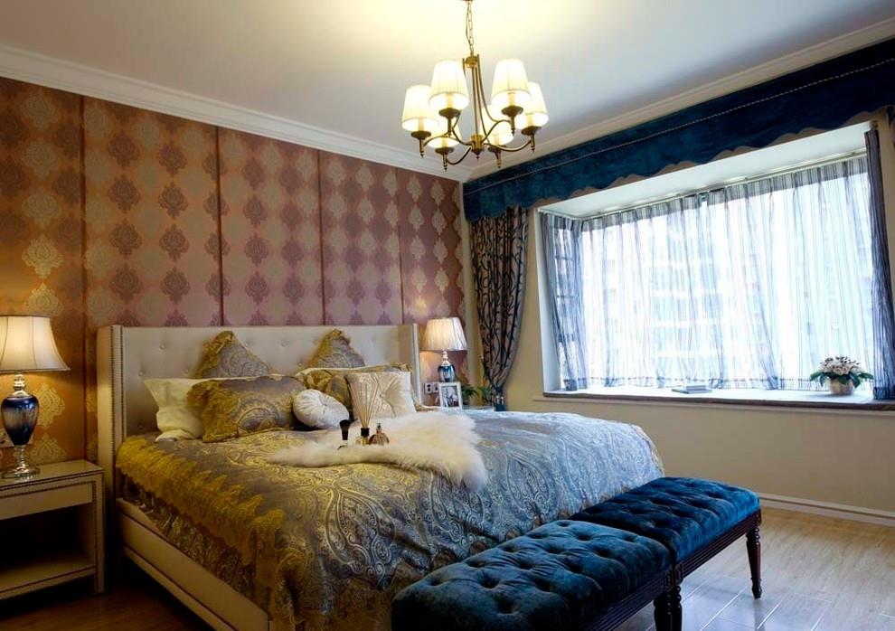 发小最爱轻奢家装,又舍不得花钱,不吊顶只贴壁纸,效果惊人!