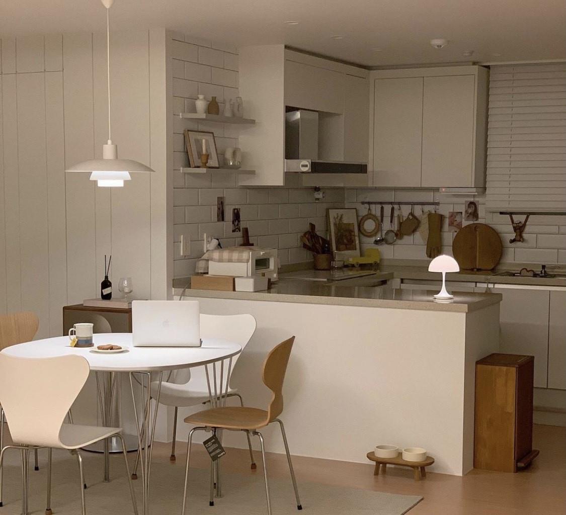 韩国夫妇的家,简单精致,网友:把家布置成这样,住多久都不会腻