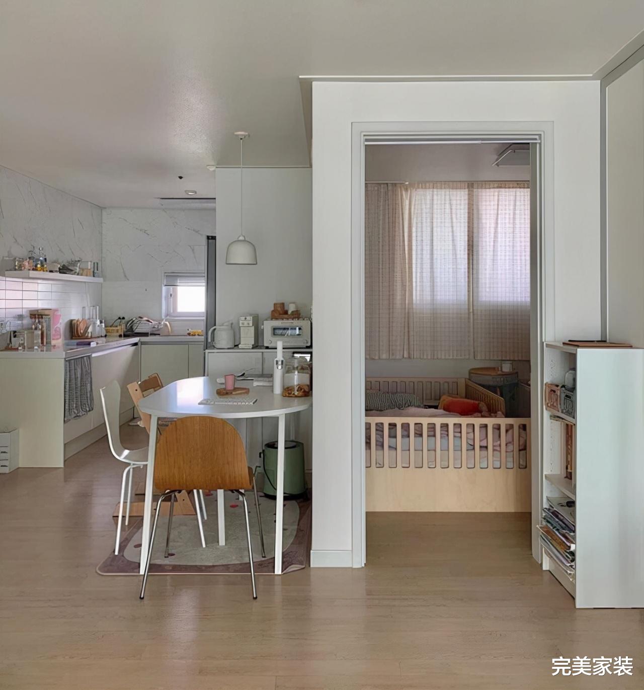 有了二胎宝宝的韩国小家，也能在10分钟内恢复干净，让人争相模仿