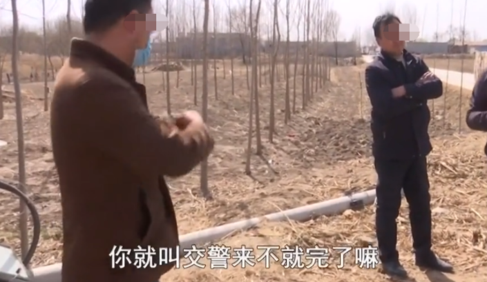 河北,杨先生开货车拖货,到目的地时,已经天黑,他就将车停在道路上