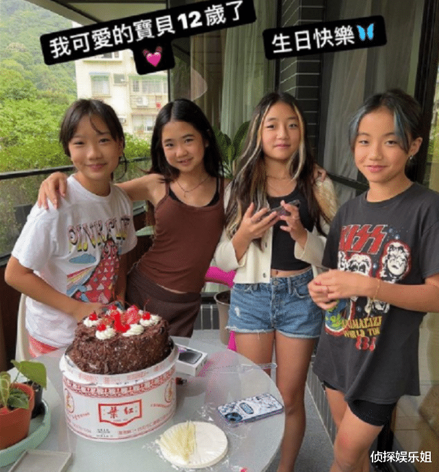 黄晓明|曹格老婆晒女儿近照,12岁Grace秀发披肩笑容甜美,越长越漂亮