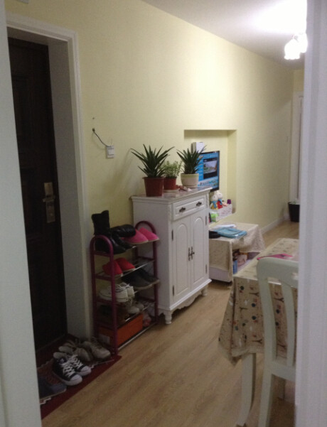 在深圳买了套52平小房，做保洁的时候老婆哭了，餐桌差点没地方放