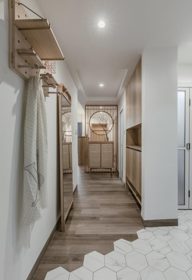 她84㎡家,简直是“教科书式布局”,动线完美,储物空间多到爆