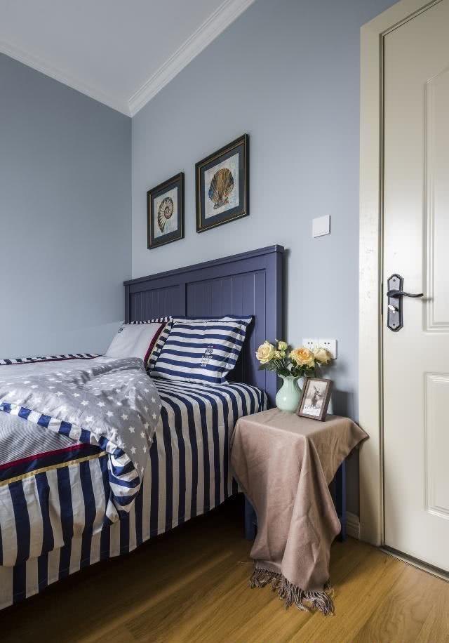 131平美式大三房,一进门就被玄关柜给迷住了,全屋打柜子太实用