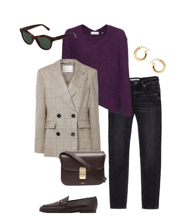 穿衣搭配|35岁+职场女人看过来,李子紫搭出一周穿搭,大气成熟魅力十足