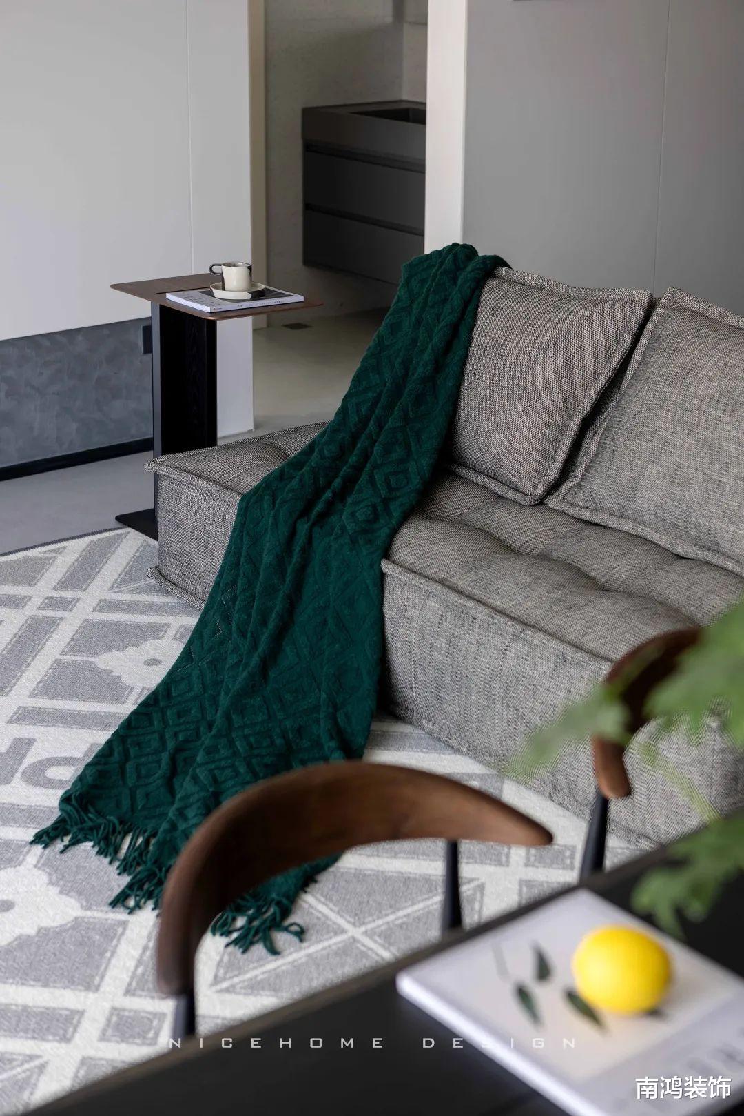 中骏合景府 | 100㎡现代极简,平和有序,淡雅从容