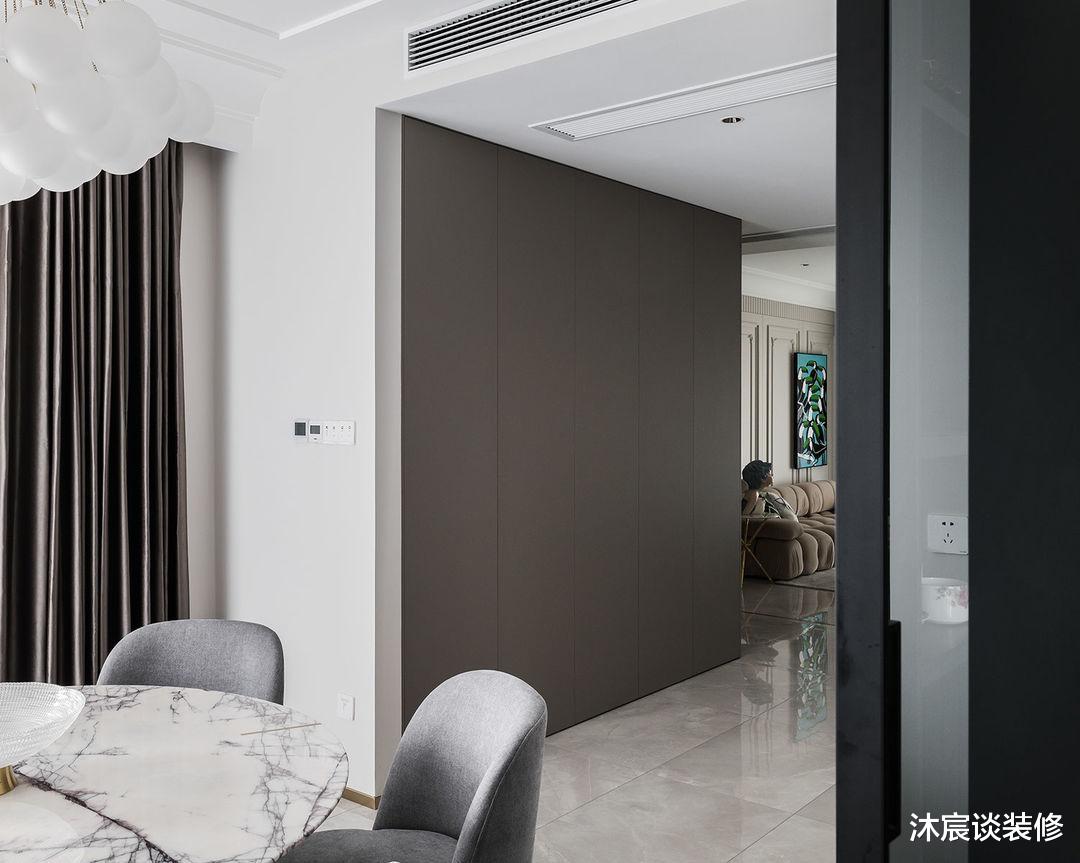 160平方米现代轻奢空间,极简与复古相结合,混搭出精致优雅的家