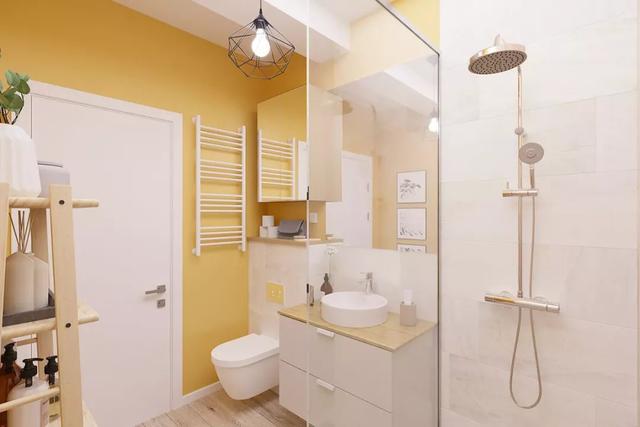 小两口的新房装修时尚清新,多彩色调的搭配清新自然,引人注目