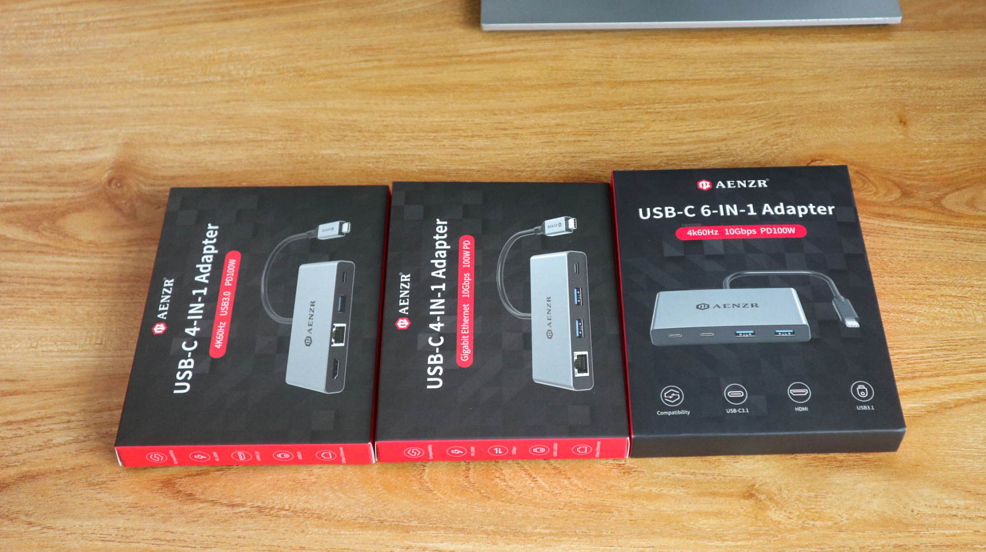 笔记本|拓展坞是个宝,一个不够用买三个AENZR全面拓展使用