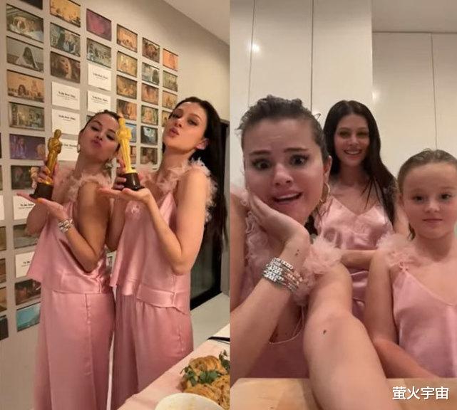 赛琳娜|贝克汉姆27岁儿媳开睡衣派对，赛琳娜带妹妹参加，大布在厨房忙碌