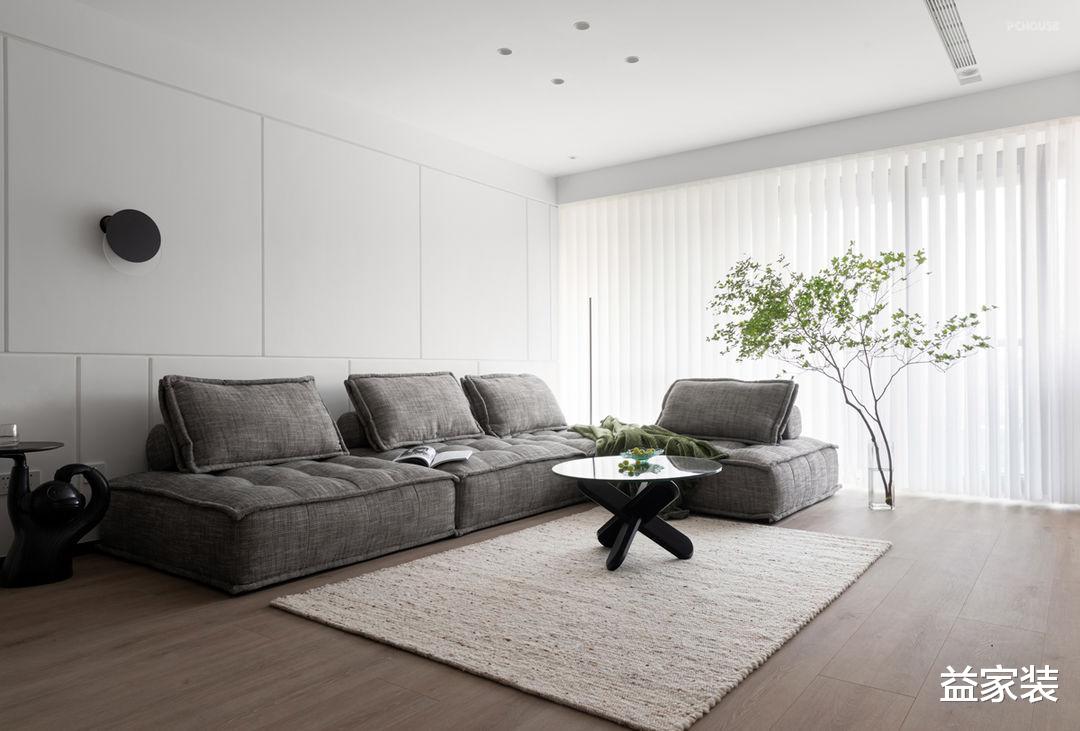 一家四口的家,清新宜人简单大方,让人感觉幸福又甜蜜