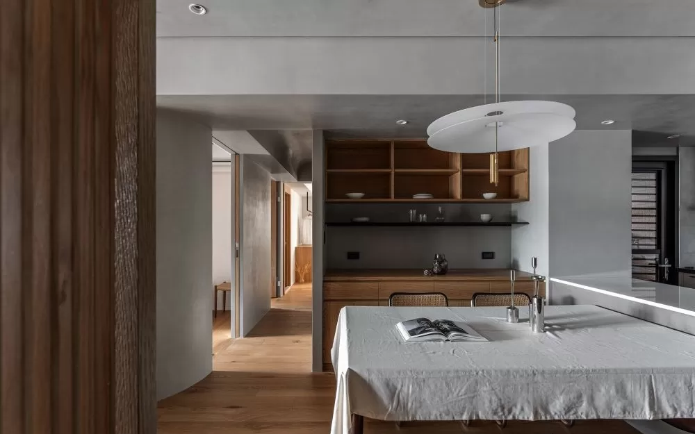 130㎡日式禅风宅,走进都市里的静谧质感居所