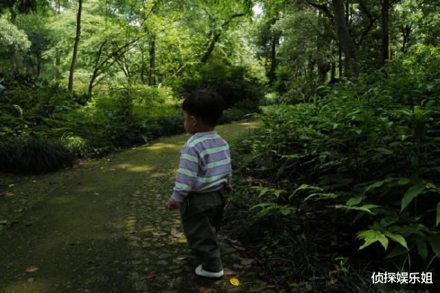 朱丹|朱丹晒一家四口幸福时光，周一围单手抱娃秀爸爸力，长发造型抢镜