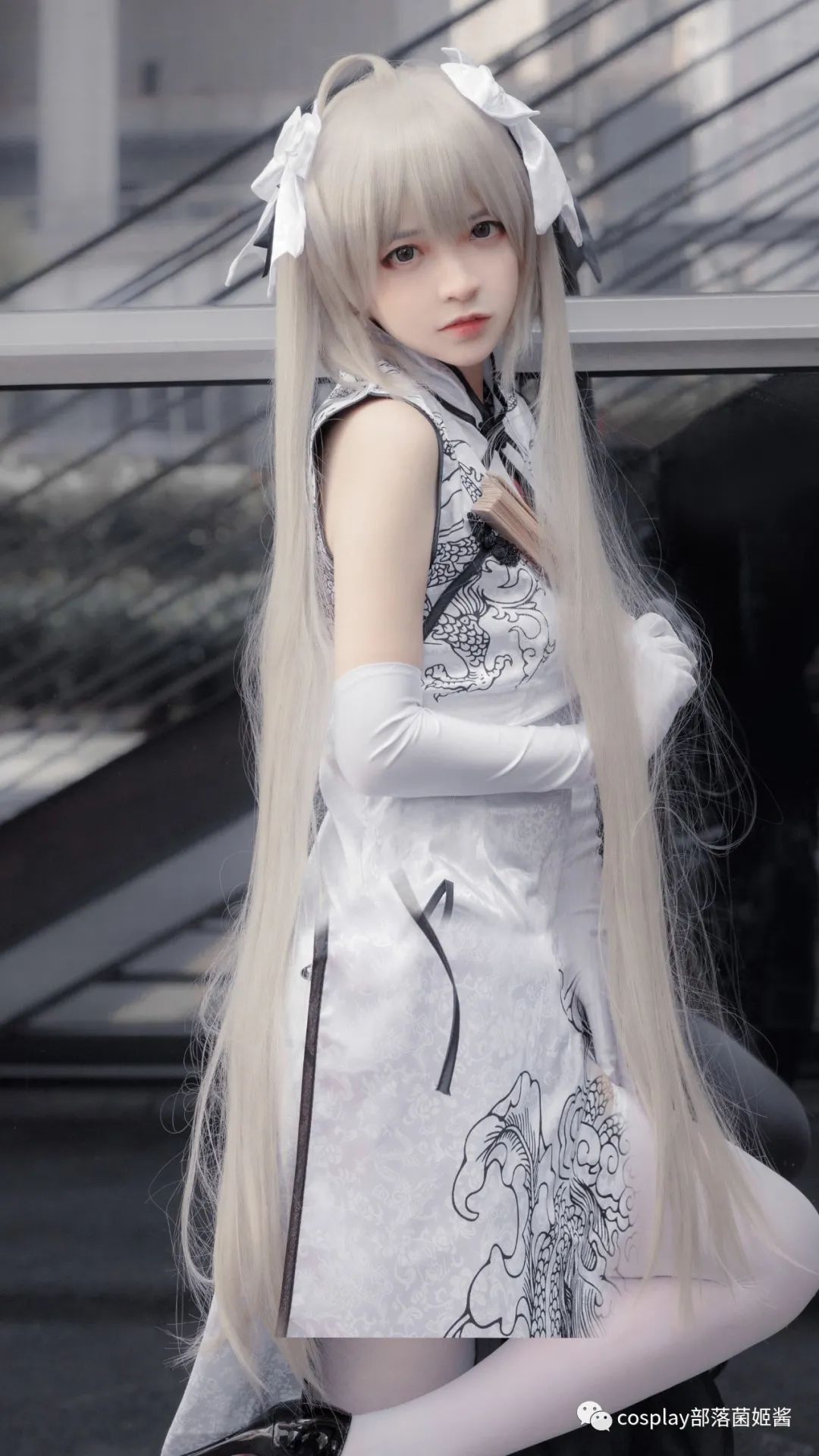 漫展|cos：漫展上的旗袍穹妹@疯了个猫