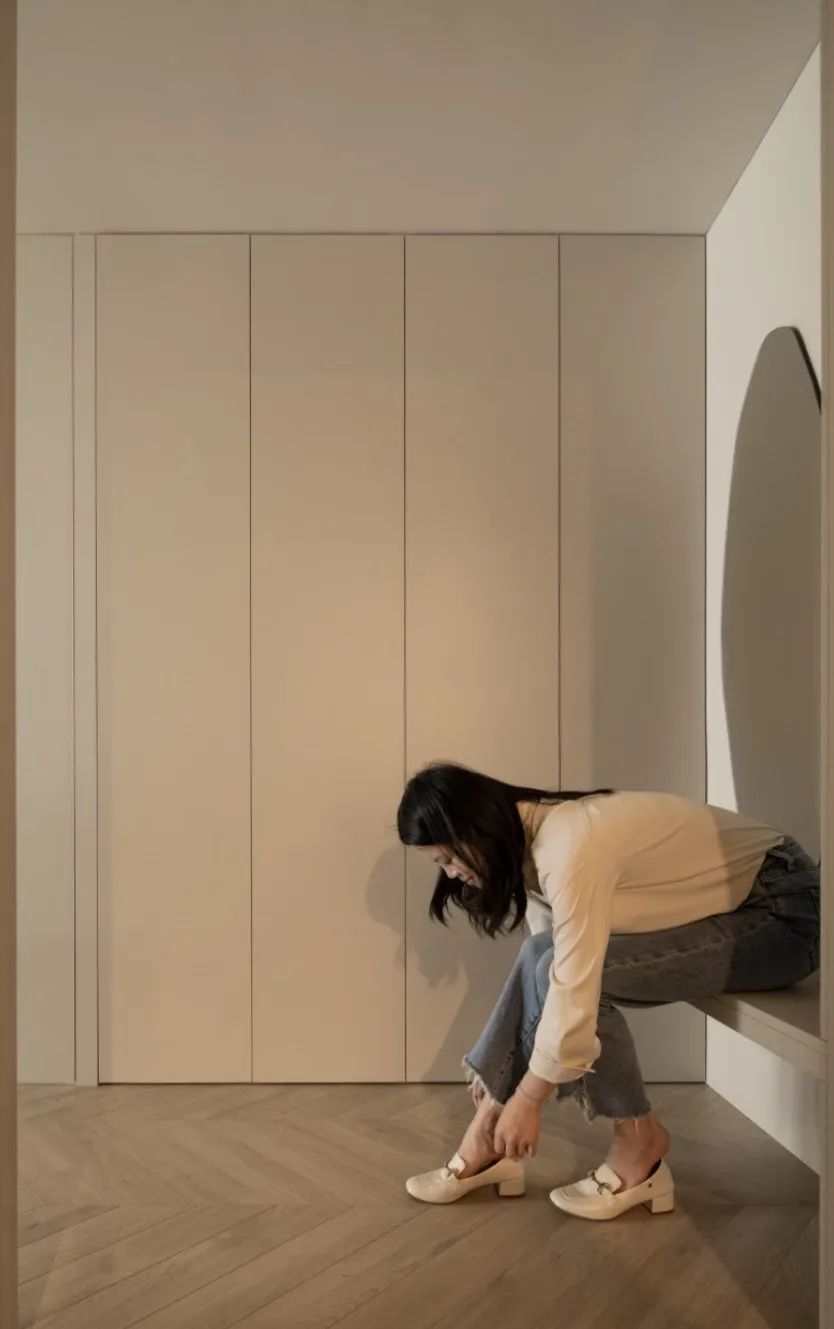 二手房改造 | 45㎡奶油色小两居,圈粉了!