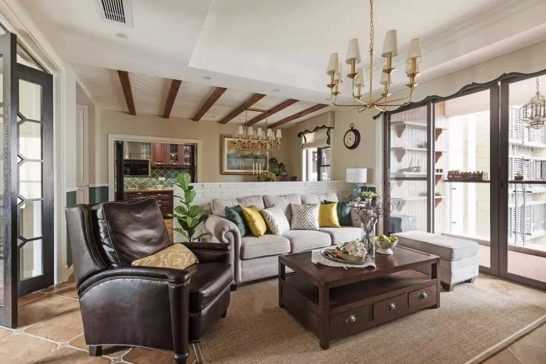 客厅有横梁怎么装修好看?有钱人都这样装,漂亮
