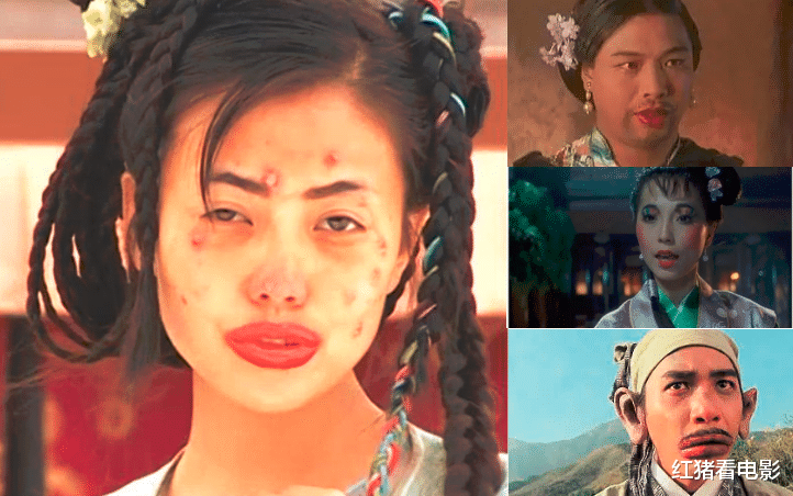 毁容|为艺术“毁容”，这5位美女扮丑“触目惊心”，不说根本认不出来