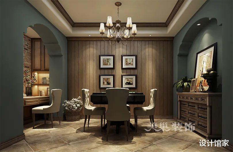 330㎡复式别墅，精致优雅，品味美式风格独有的浪漫情怀