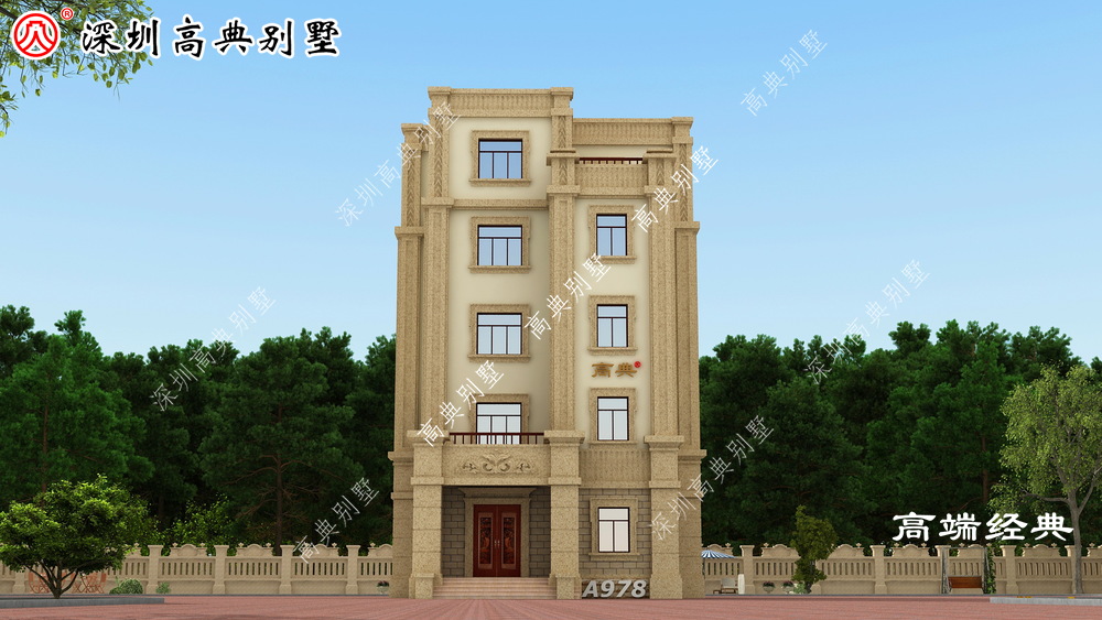 西式城堡别墅,功能齐全,丰富您的乡村生活