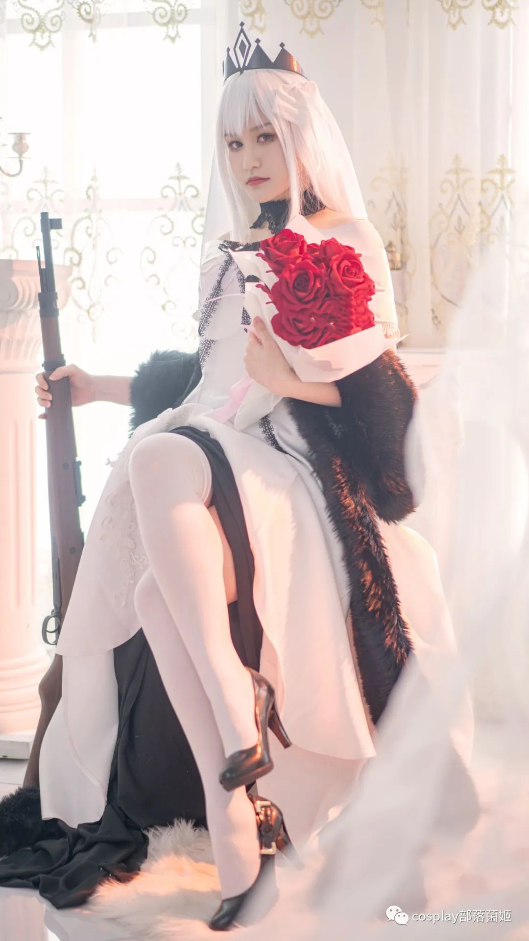 少女前线|cos：少女前线Kar98k手心的朱砂痣cos正片