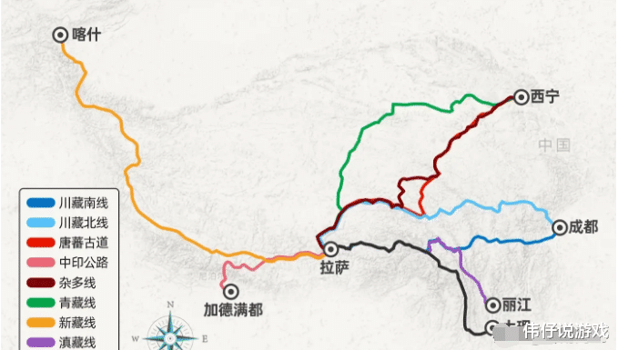 青藏线|四大进藏路线：青藏线、川藏线、滇藏线、新藏线各自的特点和里程！