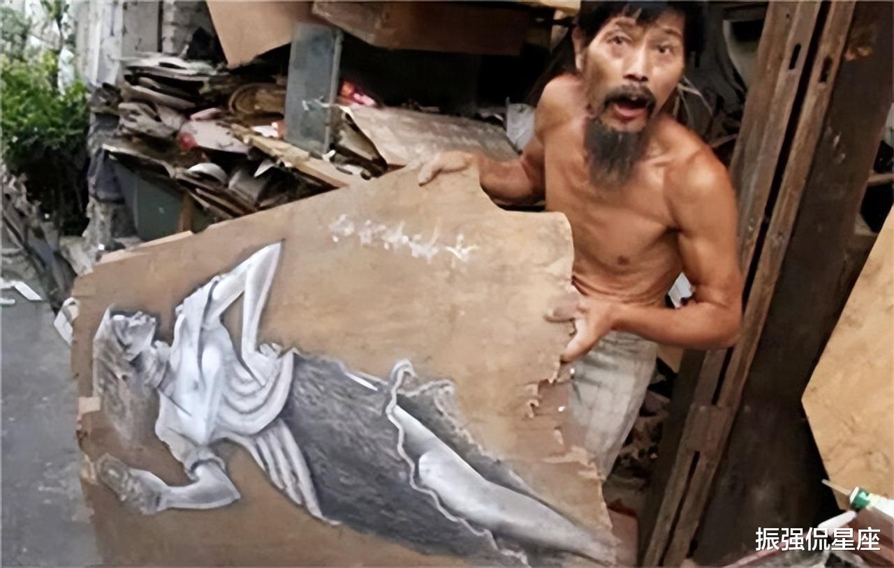 江西|江西拾荒老人专注绘画40年,妻子绝望携子离开,专家:画得一般