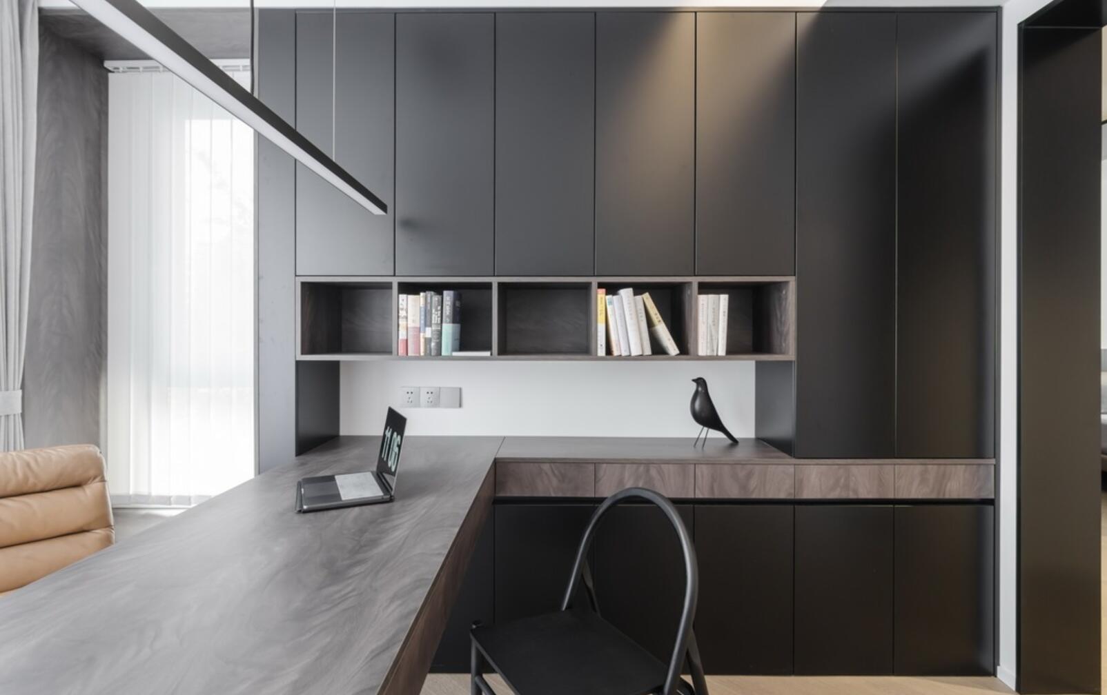 黑白调不愧是最经典的色彩搭配!看了她家,才知道有多高级