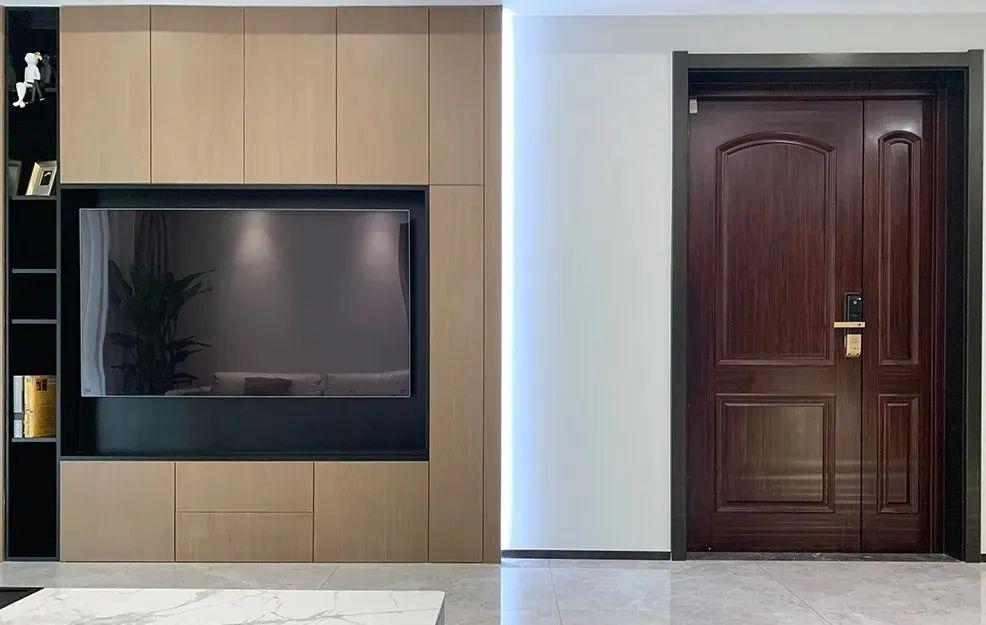 电视墙造型做得好,客厅颜值蹭蹭涨,推荐4种款式,个个简洁大气