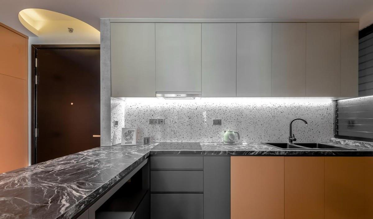 这对新婚夫妻好有品味，拆隔断做弧形墙，重装89㎡后越看越高级！