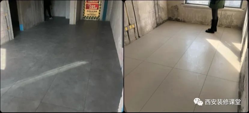 客厅瓷砖翻车,引以为戒