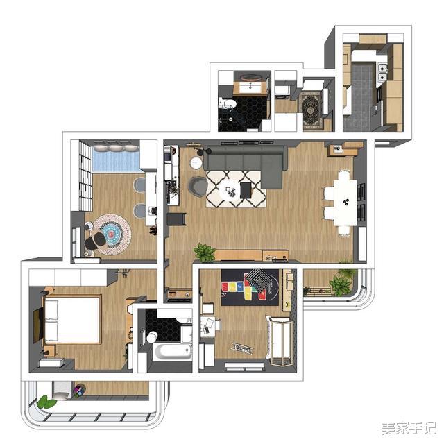 坚持不吊顶不造型,她的家反而温馨不输人,全屋处处是亮点!晒晒