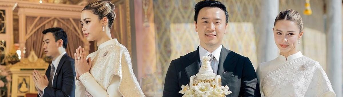 |婚期将近！泰国女星Pat同富商男友觐见僧王