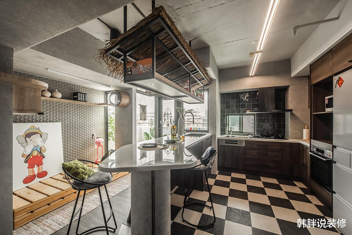 69㎡新房塞得满满当当,但却乱中有序,波西米亚风格,沉静又安逸