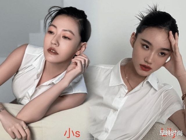 小S|小S二女儿有点早熟啊!和妈妈合拍杂志,14岁浓妆配大波浪成熟漂亮