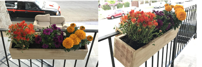 绕着阳台护栏这么做，比封了还靠谱，养花种菜颜值高还能遮私隐！